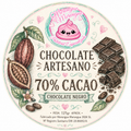 Chocolate Artesano 70% Cacao 125gr